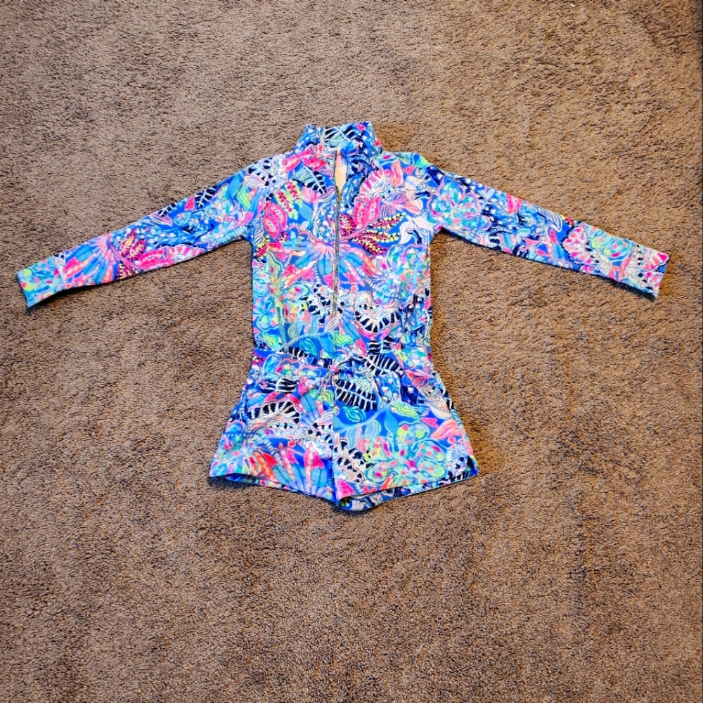 Lilly Pulitzer long-sleeved romper